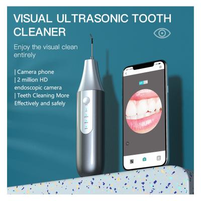Chine Dents ultrasoniques d'écailleur de solvant dentaire de calcul de caméra de HD nettoyant avec le miroir à vendre