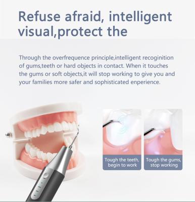 China Removedor ultrassônico visual elétrico do cálculo de Denticare do líquido de limpeza do dente com câmera de HD à venda