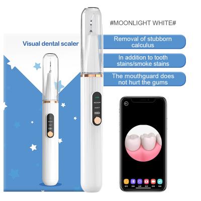 China Líquido de limpeza ultrassônico dental oral portátil visual do dente de Smart do cálculo da chapa do agregado familiar à venda