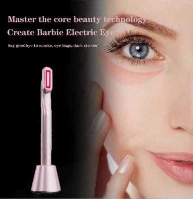 China Electric Eye Massager Vibrator Sticks Eye Face Anti-Ageing Wrinkle Sonic Device Facial Massage Pen for sale