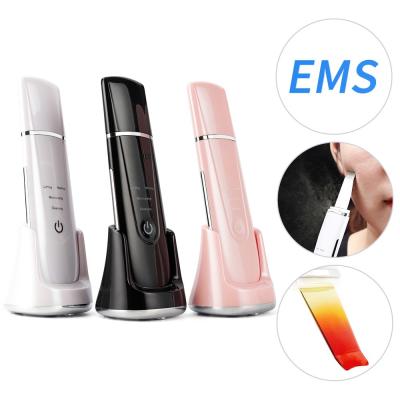 China Multifunction Massager Sonic Skin Cleaner Portable Ultrasonic Skinscrubber For face Lifting for sale
