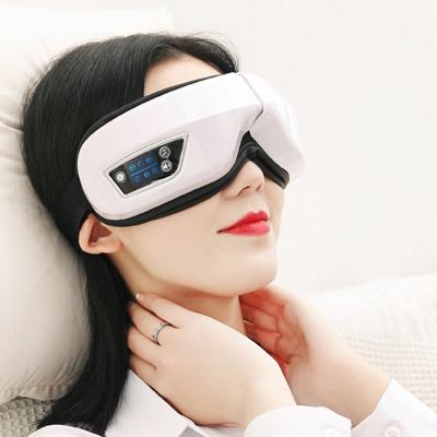 China Electric Eye Massager With Heat Music Customizable Eye Massage Machine For Fatigue Relief Dry Eyes Better Sleep for sale