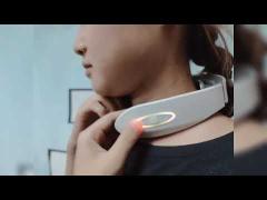 Smart Remote Control Rechargeable Neck Massager For Cervical Pain