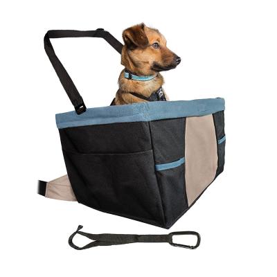China  				Pet Travel Car Seat Carrier for Dog Cats with Clip on Leash and Storage 	         for sale