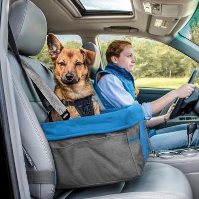 China  				Wholesale Portable Travel Pet Booster Bed Small Puppy Car Seat Covers for Dogs 	         for sale