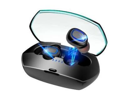 Chine Casque mains libres Mini Earphones de bluetooth d'écouteur de Bluetooth 5,0 de Tws d'écouteurs sans fil de sport à vendre