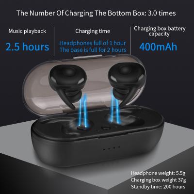 Chine L'écouteur mains libres d'écouteurs de Tws d'écouteurs de Bluetooth 5,0 d'écouteur sans fil de bluetooth folâtre l'écouteur PK T2c de jeu d'Earbuds à vendre
