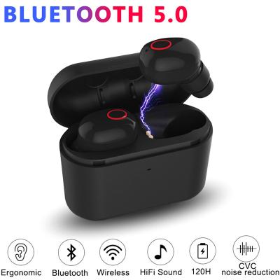 China Do fone de ouvido sem fio invisível de Bluetooth dos fones de ouvido dos fones de ouvido de Bluetooth 5,0 o fones de ouvido Handsfree ostenta auriculares do jogo de Earbuds à venda