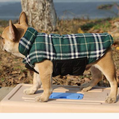 China Chaqueta caliente a prueba de viento impermeable del perro del tiempo frío de la capa del perro en venta
