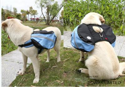 China Bolsos de entrenamiento al aire libre de la mochila del perro del portador del animal doméstico de Oxford de la calidad en venta