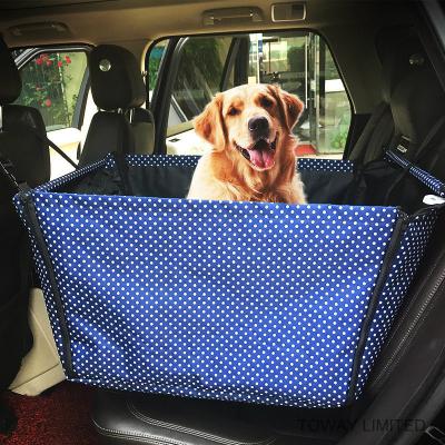 Chine Le chien imperméable de transporteur de Seat de voiture d'animal familier d'Oxford met en sac la couverture à vendre