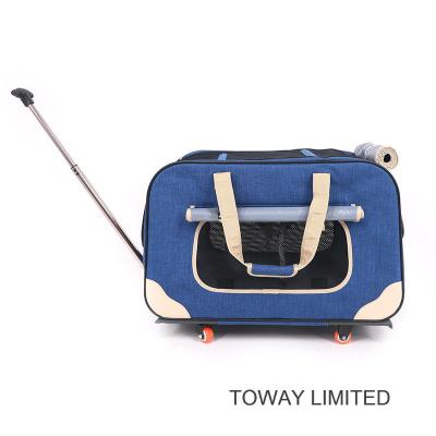 China  				Quality Wear-Resisting Outdoor Dog Carriers Pet Portable Stroller Bag 	         for sale