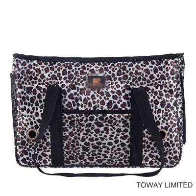 China  				New Leopard Pet Outdoor Products Dog Carriers Shoulder Bags 	         for sale