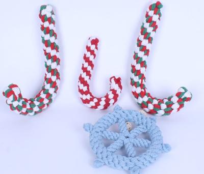 China Brinquedos bonitos de Steer String Dog do marinheiro da vara do presente do animal de estimação do Natal à venda