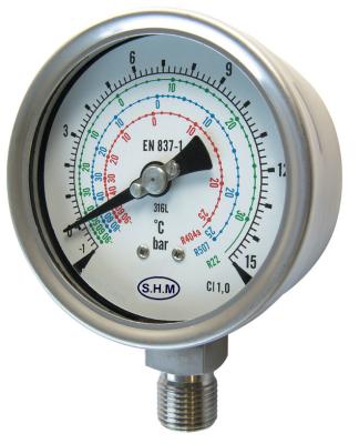 China Hydraulic Manometer Pressure Gauge for sale
