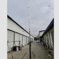 Quality Elevated Photography Mast 9m Endzone Camera Mast Hand Push Up 30 Ft Telescoping Antenna Mast for sale
