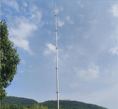 China Elevated Photography 30ft 50ft 40 Ft Telescoping Antenna Mast Aluminum Hand Push Up en venta