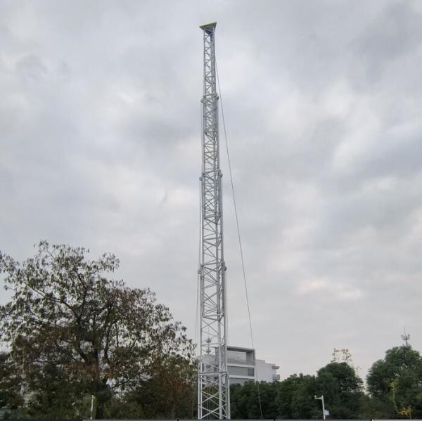 Quality Max Load 80kg Tower Foldable Lattice Tower 30m Steel Antenna Tower for sale