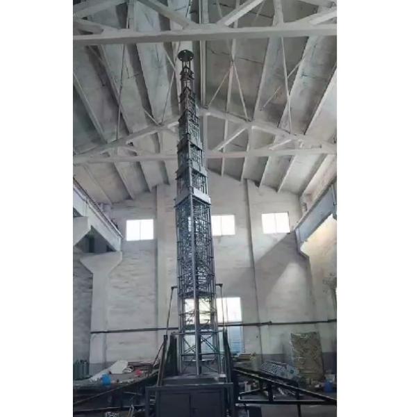 Quality Portable Telescoping Tower COW Cell On Wheels 30m Cell Station for sale