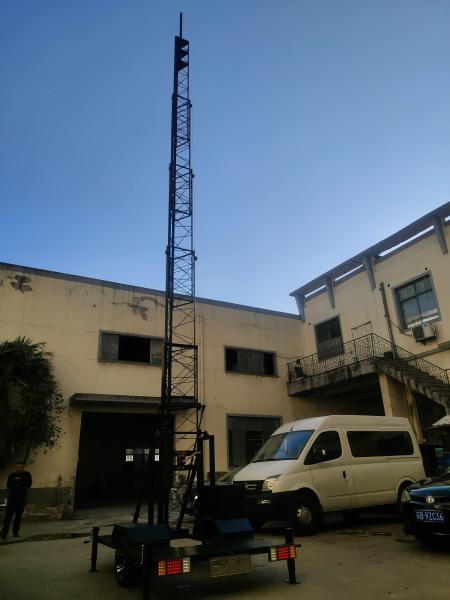 Quality 30m 25m 20m Cell On Wheels COW Telecom Mobile Towers Cell Tower Portable for sale
