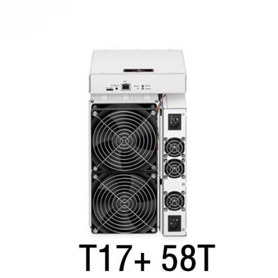 China 128 Bit Rectangle Bitmain Antminer T17+ 58TH 2750W Second Hand Asic Miner for sale