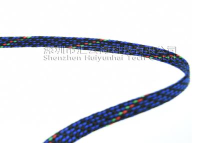 China Algodão colorido Sleeving trançado para o pacote audio de cabo distribuidor de corrente de chicote de fios dos fios à venda