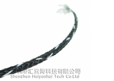 China Flexible Automotive Split Wire Loom Open Weave Design Environmental Friendly for sale