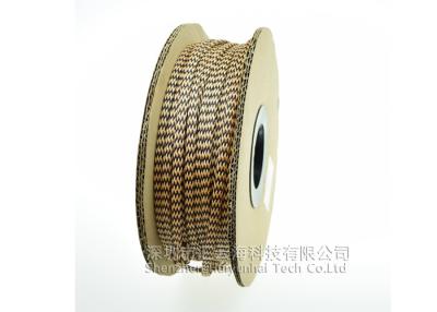 China Wire Protection Braided Cable Sleeving , Clear Cut Braided Wire Sleeve for sale