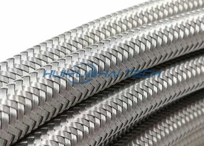 China Knitted Wire Steel Braided Hose Sleeve , 304 Stainless Steel Wire Sleeve for sale