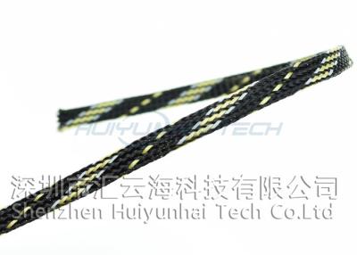 中国 電気ケーブルのために拡張できる編みこみの摩耗の抵抗力があるスリーブを付けることをかわいがって下さい 販売のため