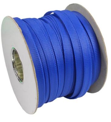 China Tight PET Expandable Braided Sleeving Corrosion Resistance For Cable Wire Sheath for sale