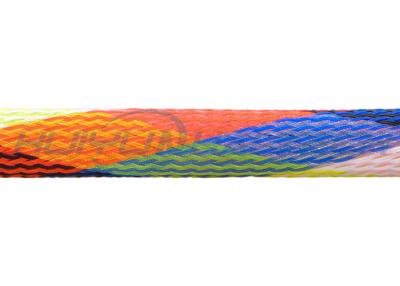 China 6mm Insulate PET Expandable Braided Sleeving Strong Corrosion Resistance for sale