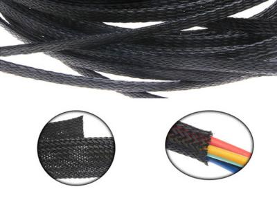 China Heat Resistant Automotive Braided Sleeving For Cable Harness Protection for sale