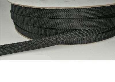 China Flexible Electrical Braided Sleeving , PET Braided Sleeving With Flame Resistant Material for sale