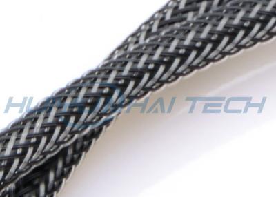 China UL Approval PET Expandable Sleeving Wear Resistant For Computer Power Cord for sale