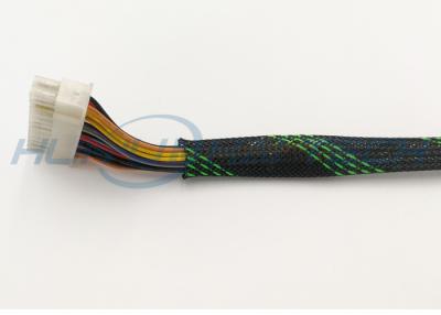 China Abrasive Resistant Electrical Braided Sleeving For Multi Cable Harness Protection for sale