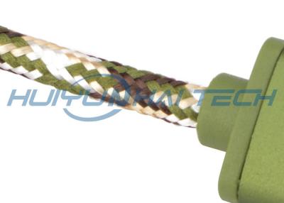 China Color Mixed Cotton Braided Sleeving Soft Wear Resistant Custom For Cable Harness for sale