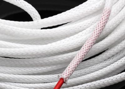 China Cubierta flexible superficial lisa del alambre cruzado, manga da alta temperatura del alambre en venta