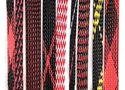 China Strong Abrasion Resistance PET Braided Sleeving For Industrial Hoses Protection for sale