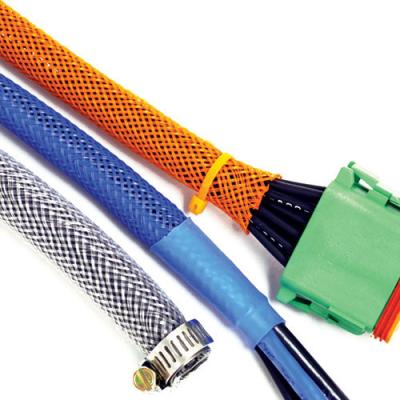 China ODM PET PP Fire Resistant Cable Sleeves For Microphone Cable for sale
