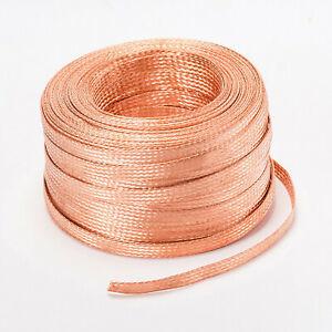 China Cable Protection EMI Shielding Copper Braided Sleeving Abrasion Resistance for sale