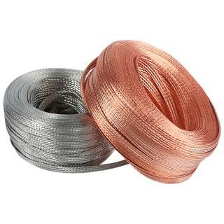 China EMI Tinned Copper Braided Sleeving Signal Shielding Cable Protection for sale