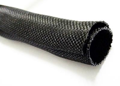 China Flexible Self Wrapping Cable Sleeving Fabric Woven Self Closing Wrap Sleeving for sale