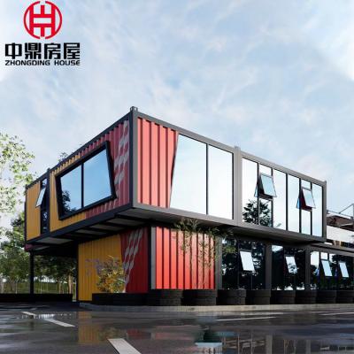 Китай Школа Гостиница Инженерный магазин Разъемный контейнерный дом с туалетом ванной современный дизайн продается