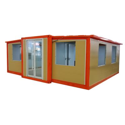 China Expandable House Insulated Mobile Prefabricated Home 3 Bedroom Ready To Eco Protection for sale