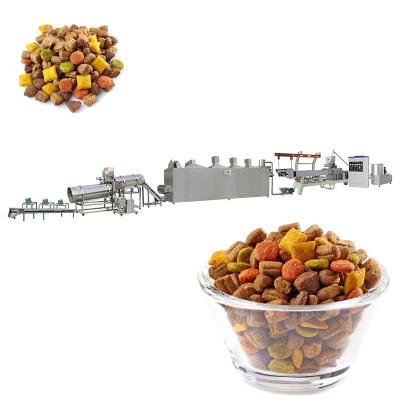 China Twin Screw Extruder Pet Food Production Line Automatic for sale