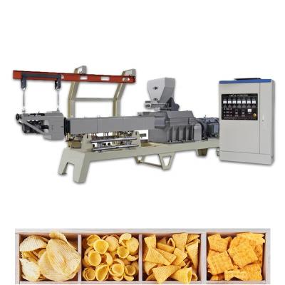 China Bugles Tortilla Corn Chips Fried Snack Production Line 100 - 300kg/H for sale