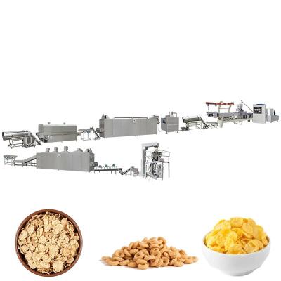 China Línea de producción de hojaldre de maíz extrusora de bolas de queso y aperitivos de cereales de maíz en venta