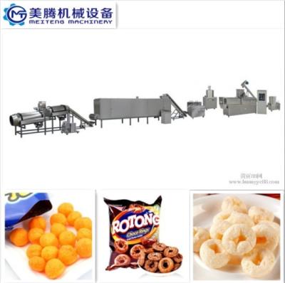 China Stainless Steel 201 Corn Puff Making Machine Small 100-150 Kg/H for sale