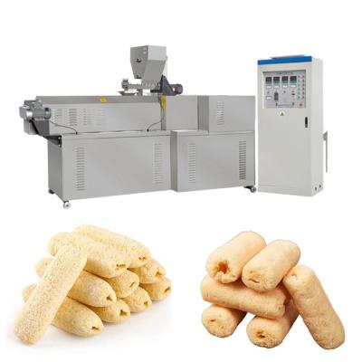 中国 Snack Food 200-250kg/H Corn Puffs Extruder Automatic 販売のため